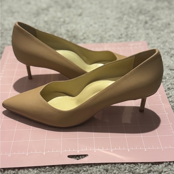 Sarah Flint Nude Kitten Heels - Picture 6 of 9